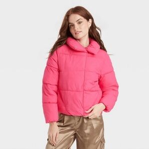 NWT A New Day Puffer Coat, Size S